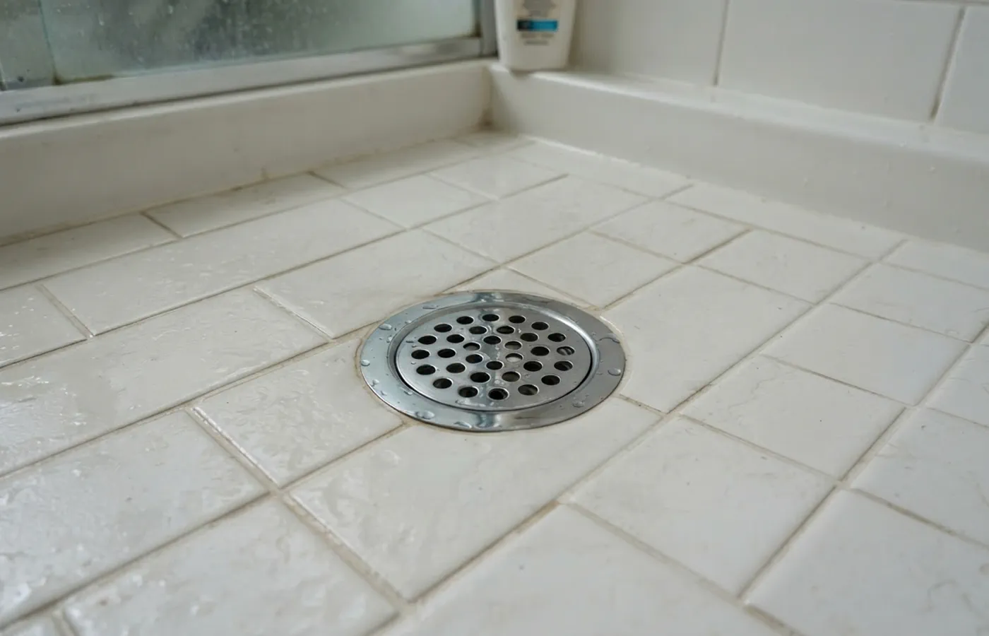 Clean shower drain