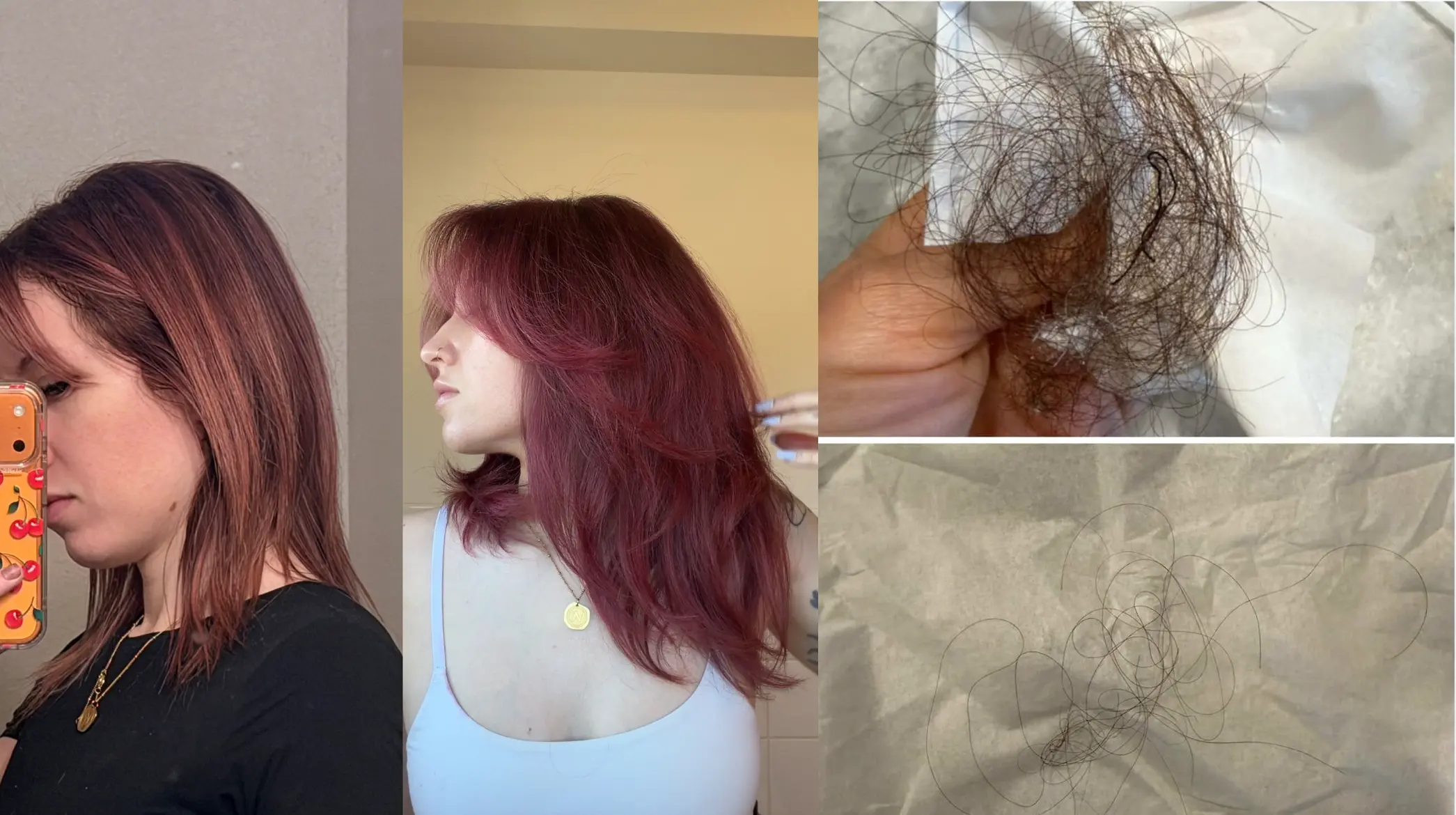 Before and after results