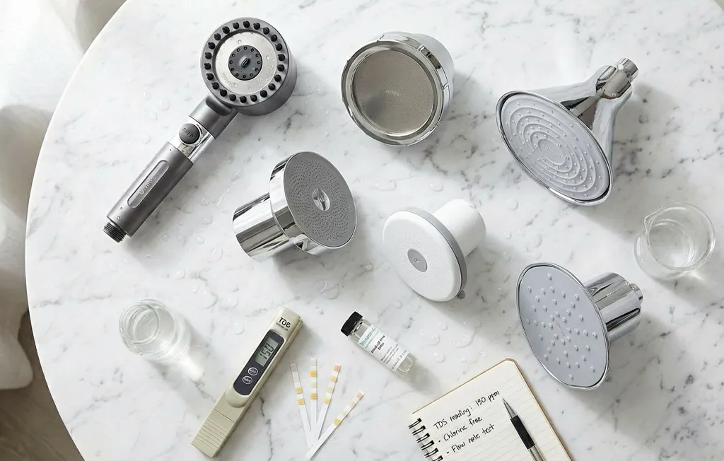 I Was Losing Clumps of Hair Every Shower. After Testing 6 Filtered Showerheads, Only One Actually Helped.